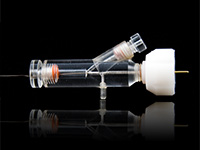 带抽吸和灌注端口的轴突螺纹电极夹和金属丝