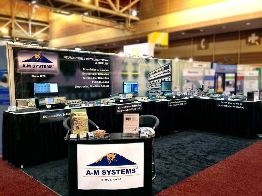 2012年神经科学的A-M系统展台