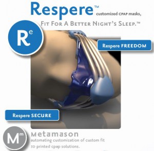 3D-Printed CPAP Face Mask by Metamason
