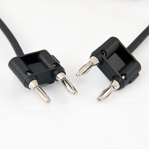 Double Banana Plug Cable 0.5 Meter.