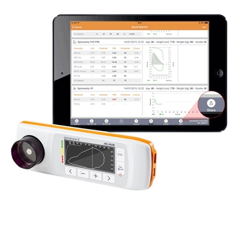 MIR Spirobank II智能蓝牙Spirometer for iPad