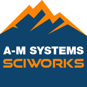 A-M系统的徽标SCIWorks数据采集和分析套件